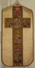 White Roman Vestment 3085